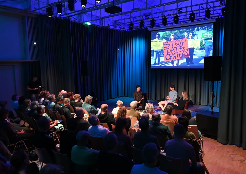 Zaal met publiek