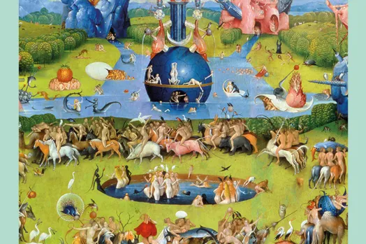 schilderij Tuin der Lusten van Jeroen Bosch